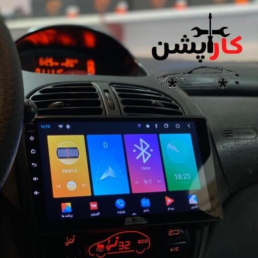 مانیتور اندروید فابریک پژو206همراه با گارانتی معتبر12ماهه(نمایندگی فروش)